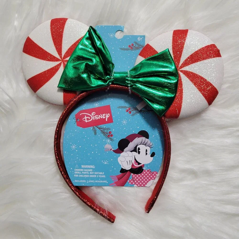 Disney Peppermint Winter Minnie Ears